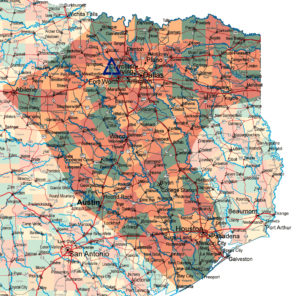Service Coverage Area